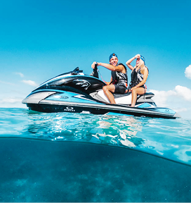Louer un jet ski depuis l’hôtel Auberge de la Calanque le Lavandou