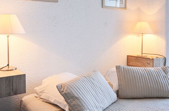 Chambre avec balcon vue mer hôtel la Calanque le Lavandou